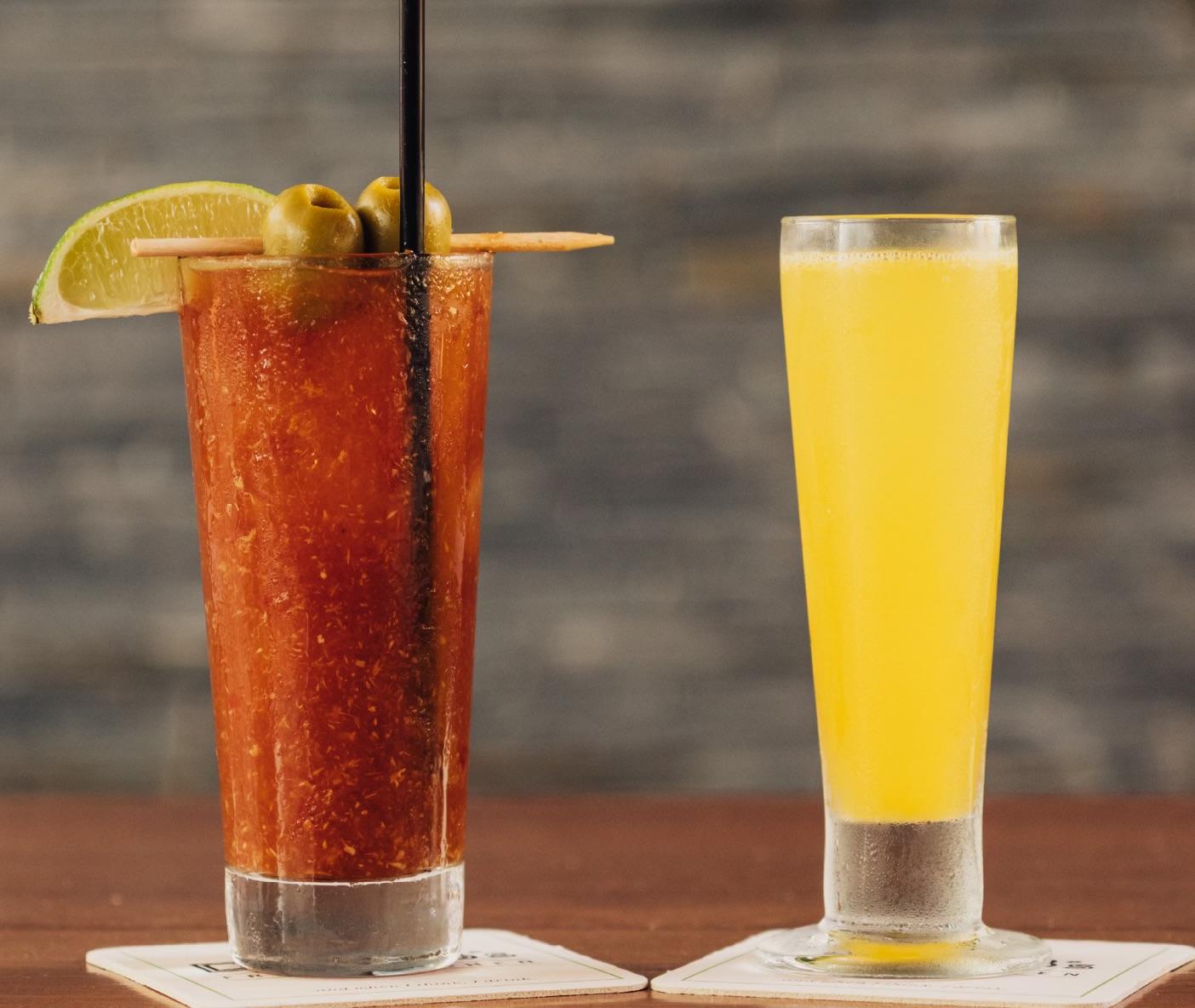$8 Bloody Marys & Mimosas